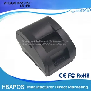 HBA-5890K Cheap Factory 58mm Portable Thermal Printer POS Thermal Receipt Printer With Driver thumbnail-4