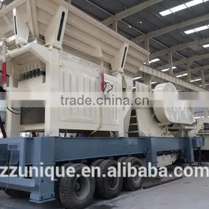 China Good Quality Portable Jaw Crushing Machine for Rock Quarry thumbnail-1