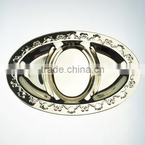 High Quality Indian Wedding Charger Plate With Compartment thumbnail-3