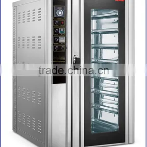 Hot Sale!! New Products Electrical 5 / 8 / 10 Trays Convection Baking Ovens With Steam thumbnail-2