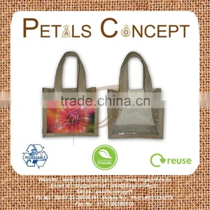 Degradable Jute Gift Bag thumbnail-1