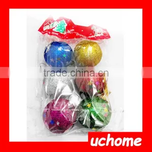 UCHOME 2016 New Design Promotional Trees Gifts Decorative Plastic Christmas Ball thumbnail-6