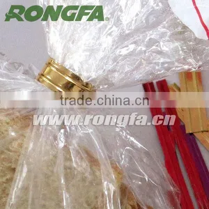 7cm Double Wire Golden Plastic Coated Twist Ties thumbnail-3