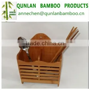 Bamboo Stand Tube for Chopsticks Spoon thumbnail-1