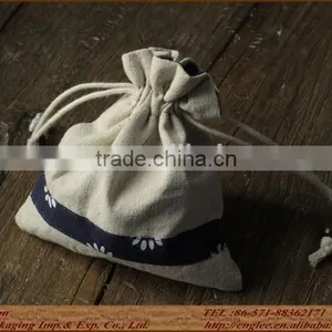 Cheap Tea Storage Bag Fabric Drawstring Bag thumbnail-1