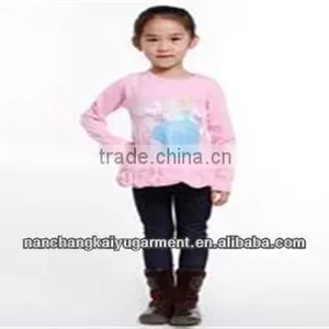 New Design Fashion Girls T-shirt thumbnail-1