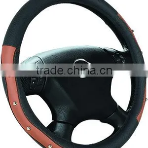 Popular New Style PU Car Steering Wheel Cover thumbnail-4