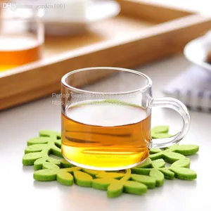 Mini Glass Cup for Coffee and Tea Kungfu Tea Cup Glass Wine Cup Wholesale Glass Cup for Resturant and Hotel thumbnail-1