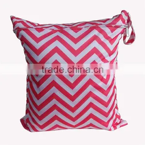 Portable Waterproof Zipper Wet Bag Diaper Bag thumbnail-3