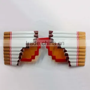 Party Decoration Glasses Halloween Glasses Smoke Glasses thumbnail-1