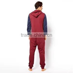 PA0018A Adult Mens Blank Halloween Adult Onesie thumbnail-2
