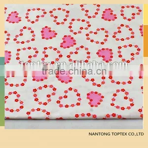 100% Cotton 128*68 Printed Twill Bedding Woven Fabric thumbnail-1