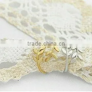 Fashion Leaf Rings, Pop Korea Rings thumbnail-1