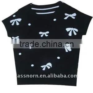 2015summer Hot Sell of Lady's Jacquard Pullover Sweater thumbnail-1