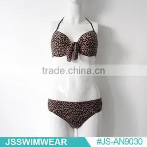 Leopard Grain Sexy Women Swimwear thumbnail-1