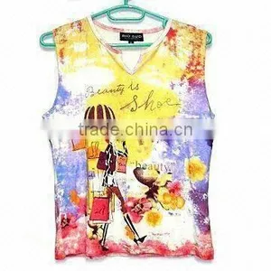 Women's T-shirt, Made of 100% Cotton thumbnail-1