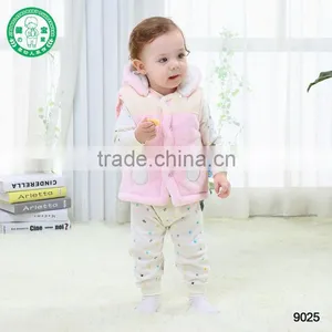 #9025** Autumn/winter Hot Sale Baby Kids Winter Warm Vest With Hood, Baby/children/kid Waistcoat, Baby's Heating Vest thumbnail-5