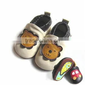 Happy Lion Rubber Sole Shoes Genuine Leather Baby Rubber Shoes thumbnail-1