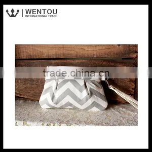 New Arrival Nautical Stripe Clutch Bag thumbnail-3