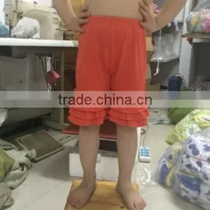 2015 Hot Sale Children Shorts Knitted Cotton Ruffle Shorts For Kids thumbnail-2