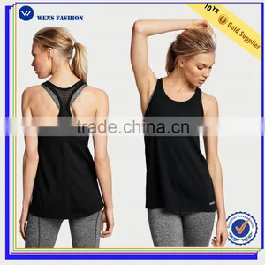 Wholesale Women's Gym Wear Sportswear Sexy Sleeveless Tank Top for Girls thumbnail-2