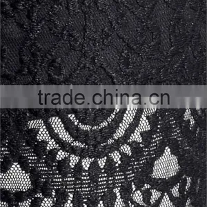 Fashion Black Lace Fishtail Swing Long Pants Design for Woman thumbnail-3