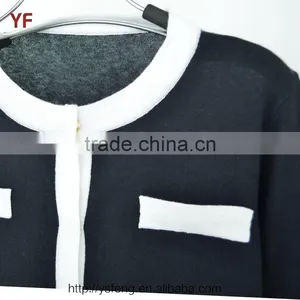 School Sweater Knitting Girl Cardigan Fashion Sweater Design thumbnail-4