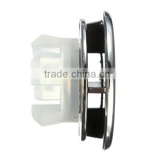 Fashion Ceramic Artistic Basin Spare Bathroom Round Sink Overflow Cover Tidy Chrome Trim High Quality thumbnail-4