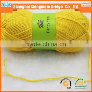 OEKO-Tex Standard Knitting Yarns China Supplier Cheap Sale Solid Dyed Acrylic Yarn for Knitting Sweater thumbnail-1