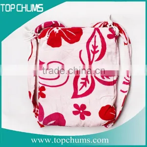 Drawstring With Mat Custom Printed All in One Folding Towel Beach Bag thumbnail-1