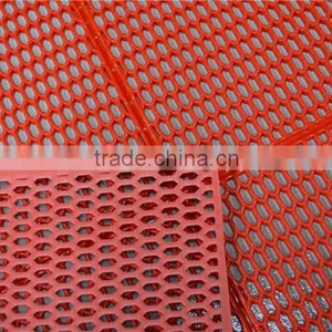 Eco-friend Anti-slip Durable Roll Coil Pvc Hexagonal Mat thumbnail-1