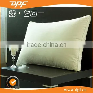 100% Cotton 233TC Microfiber Filling Double Piping 1000g Hotel Pillow thumbnail-1