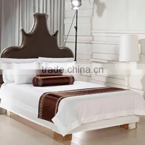 King Size Hotel Bed Sheets 100% Cotton White Duvet Cover Sets thumbnail-5