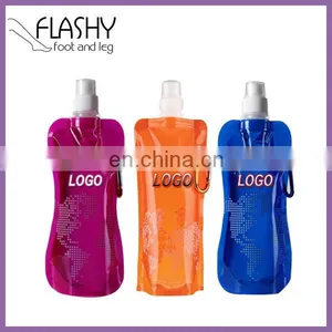 Promotional Collapsible Water Bottle Folding Water Bottle BPA Free thumbnail-3