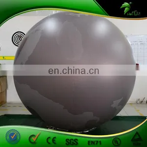 3 m Diameters Inflatable Moon Balloon Inflatable LED Lighting Balloon Inflatable Helium Advertising Out Door Promotion thumbnail-3
