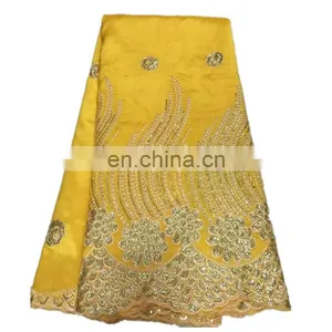 Guangzhou China Fahionable George Lace Fabric Embroidery Lace for Dress G15121717 thumbnail-1