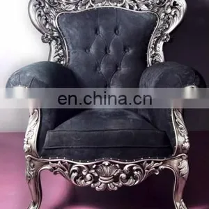 Wooden Baroque Chair Bkc-10 thumbnail-1