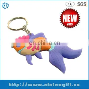 Soft Pvc Animal Custom Leather Keychain in the Hot Sale thumbnail-1