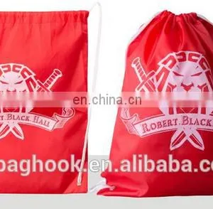 Custom Printing Logo Waterproof Nylon Drawstring Bag thumbnail-6