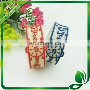 Customized Wristband Glow in the Dark, PVC Rubber Bracelet for Promotional thumbnail-1