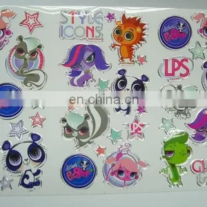Colorful Plastic Letters and Animals Foam Sticker thumbnail-3