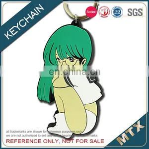 2D Design Soft PVC Keyring thumbnail-1