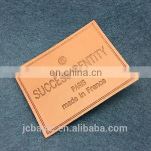 Fashion Design Leather Patch Labels for Men Jacket thumbnail-5