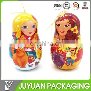 High Quality Nesting Tin Doll / Gift Tin for Packaging thumbnail-1