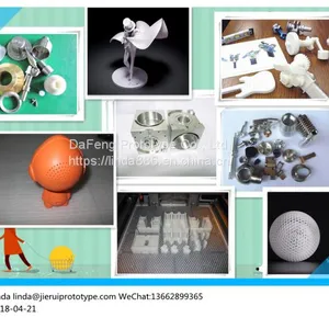 Industrial-grade 3D Printing and Processing Service CNC Hand Plate Model Electroplating on the Rapid Prototyping Soft ru thumbnail-2