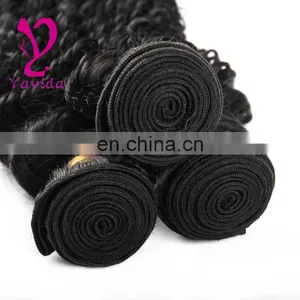 Brazilian Virgin Human Hair Bulk Extension Wet and Wavy Virgin Brazilian Hair Bundles Remy Hair Bulk Weft thumbnail-2