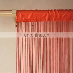 Red Romantic Restaurant Partition String Curtain thumbnail-5
