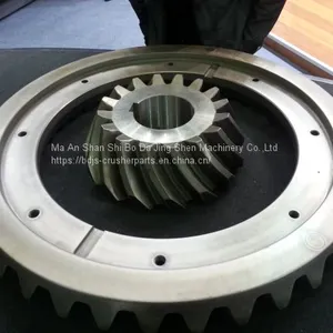 For Metso Nordberg Cone Crusher Spare Parts Metso GP200 / GP200S Drive Gear Pair OEM thumbnail-2
