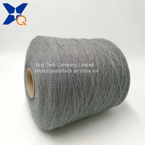 Dary Grey Nm26/2plies 15% Stainless Steel Fiber Blended With 85% Bulky Acrylic Fiber for Good Feelings Touch Screen Gloves -XT11850 thumbnail-3