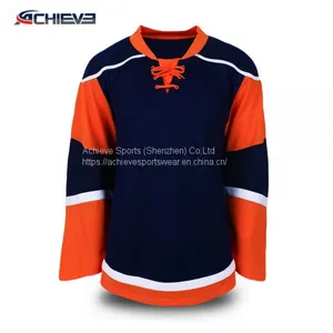 OEM Factory Custom Sublimated Ice Hockey Team Uniforms thumbnail-1